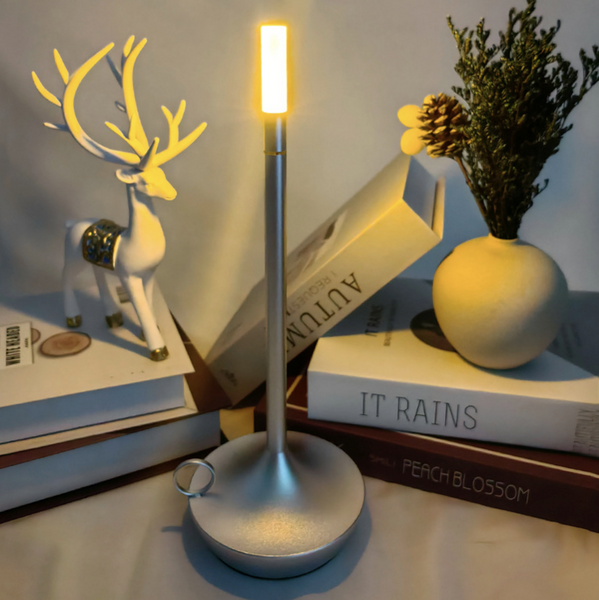 Світлодіодна настільна лампа Graypants The Wick Gray 007 фото