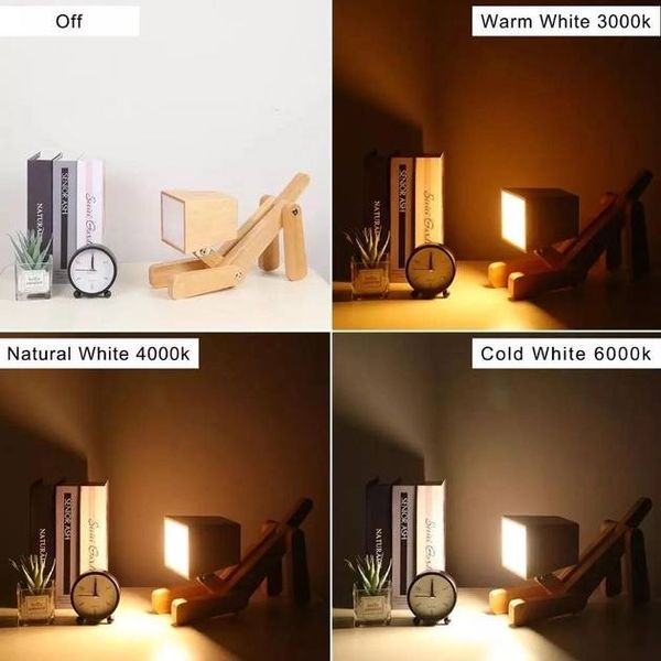 Настольный светильник ( лампа ) деревянная собачка 001 фото